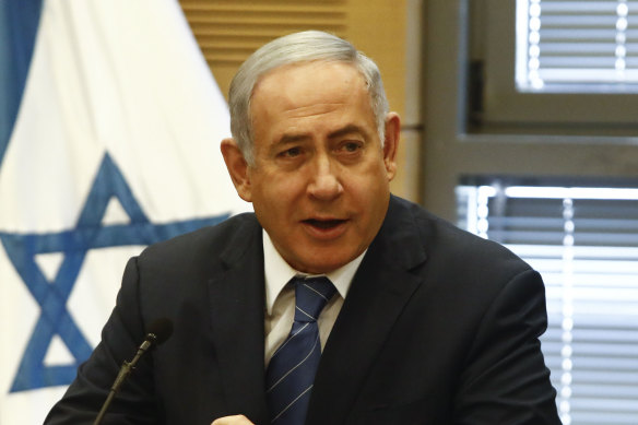 Incumbent Israeli PM Netanyahu says unity will require an "outstretched hand for true national reconciliation".