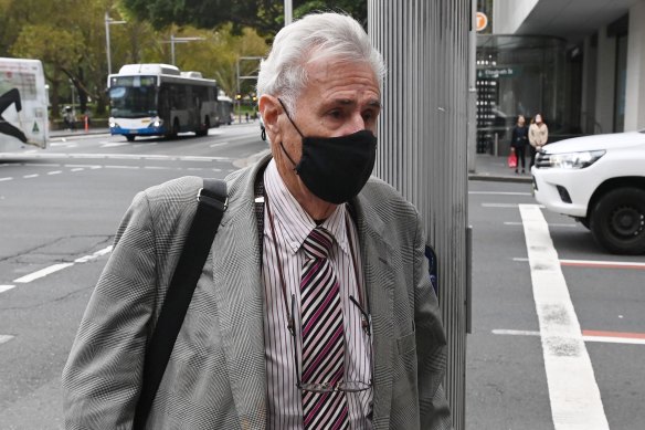 Retired gynaecologist Richard Ian Reid has pleaded not guilty to 16 charges in the NSW District Court.
