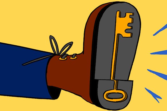 The first thing to ensure when kicking in a door is to ensure the door opens away from you.