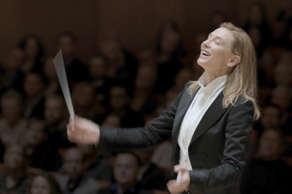 A leader in Australia’s cultural binge:  Cate Blanchett as the acclaimed conductor Lydia Tar.