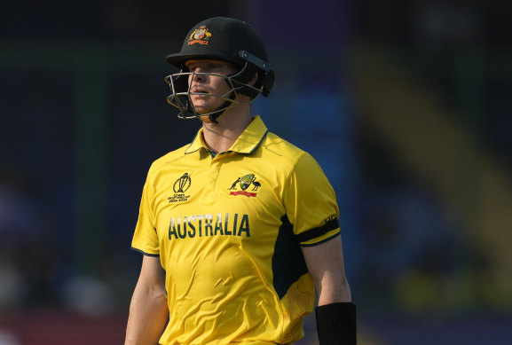 Steve Smith is in doubt for Tuesday’s match against Afghanistan.