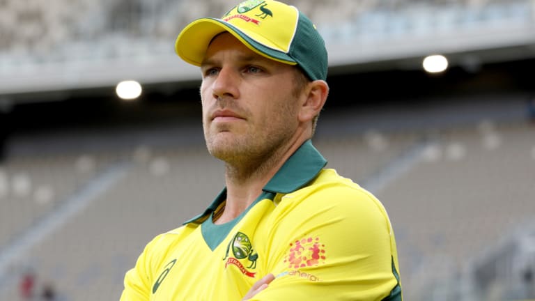 Australia captain Aaron Finch.