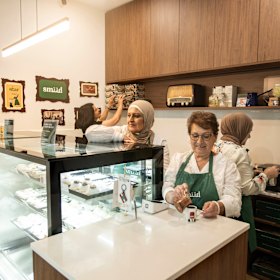 The inside counter. 