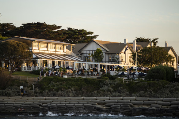 The Portsea Hotel has knockout views of Port Phillip.