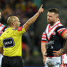 Brown facing one-match suspension for rapid send-off, but where does he rank in the hall of shame?