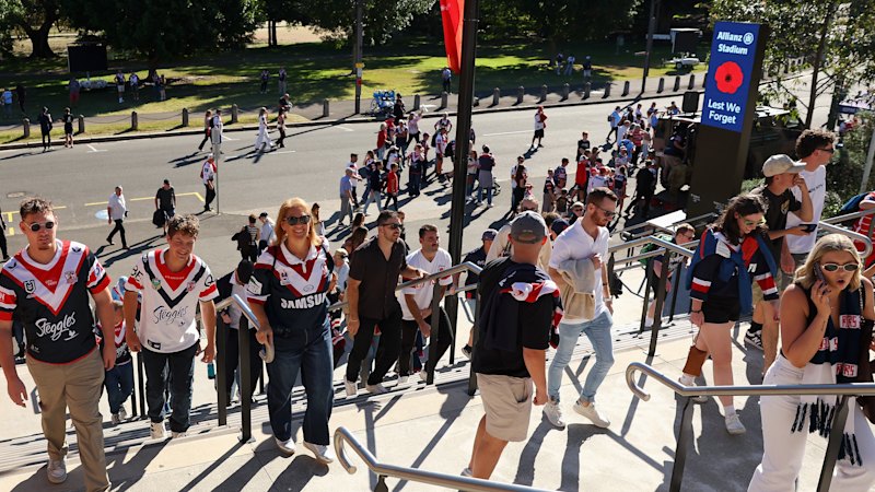NRL 2026 LIVE: Dragons and Roosters go head-to-head in Anzac Day clash