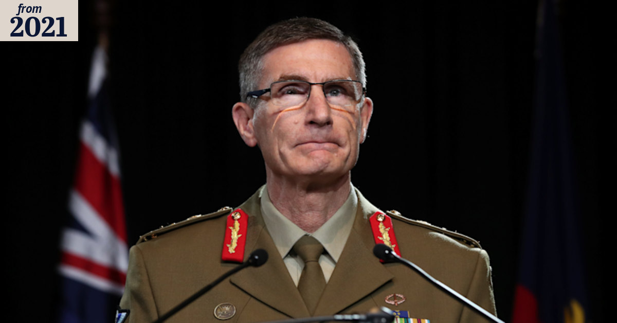 ADF chief Angus Campbell tells cadets to avoid being ‘prey’ to predators