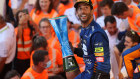 Daniel Ricciardo with the Maclaren team> 