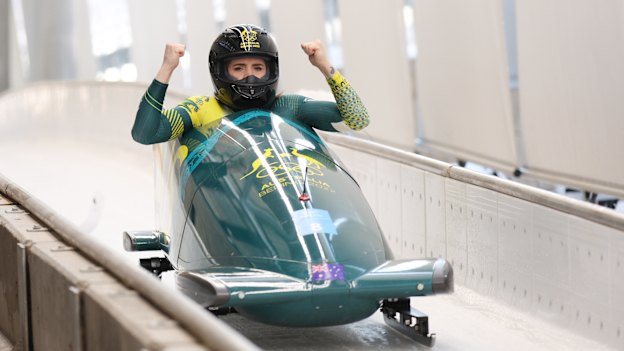 Australian Bree Walker is a favourite to win gold in the women’s monobob at the 2026 Olympics.