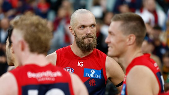 Melbourne skipper Max Gawn is contending for All-Australian honours again in 2024.
