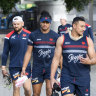 SBW missing at Roosters training as Raiders ready for historic clash