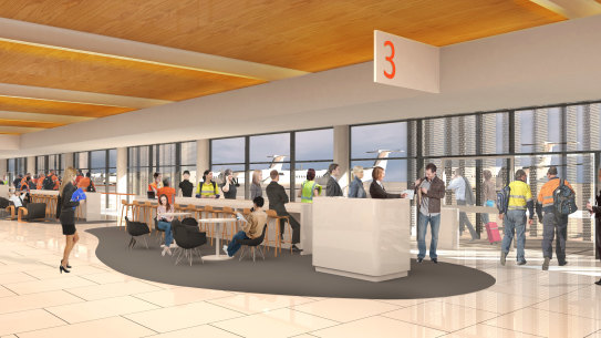 Brisbane Airport’s Domestic Terminal Northern Regional Satellite has been delayed by five years.