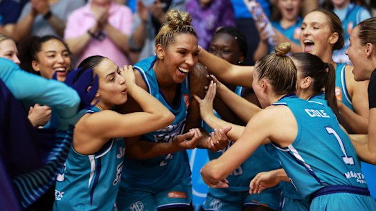 The Southside Flyers won this year’s WNBL championship.