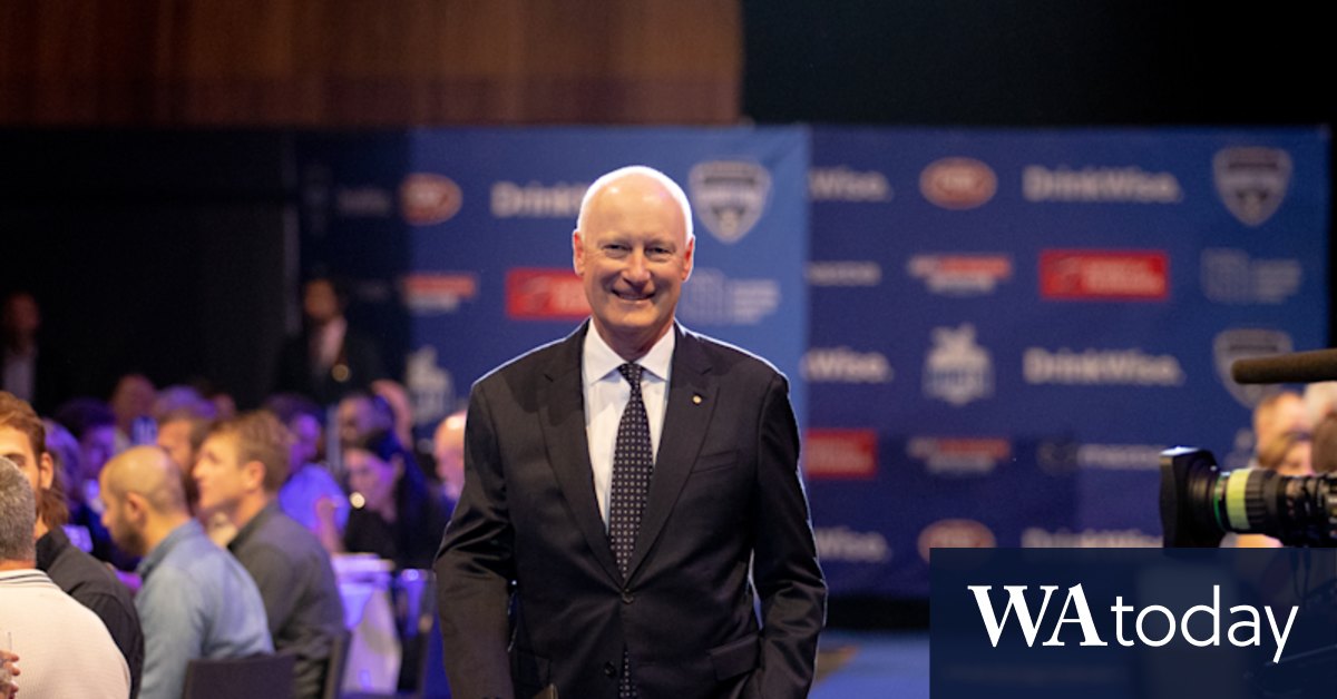 Qantas chair Richard Goyder and Nationals Senator Bridget McKenzie shake hands in grand final truce - Vimarsana News