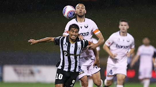 Ulises Davila allegedly engaged in spot-fixing during this match against Melbourne Victory.