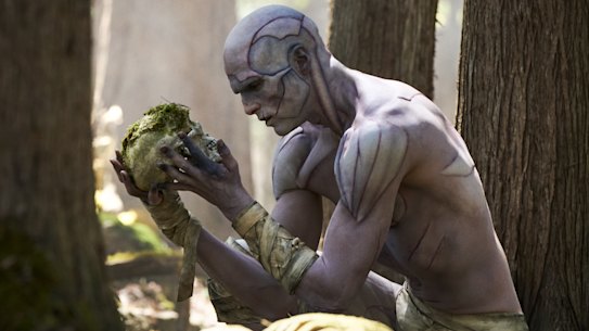 Jacob Elordi as a “newborn” creature.