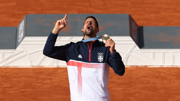 ‘The greatest success of my career’: Djokovic completes golden slam, eyes LA Olympics