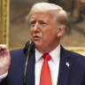 Donald Trump says he wants to be remembered as a “peacemaker”.