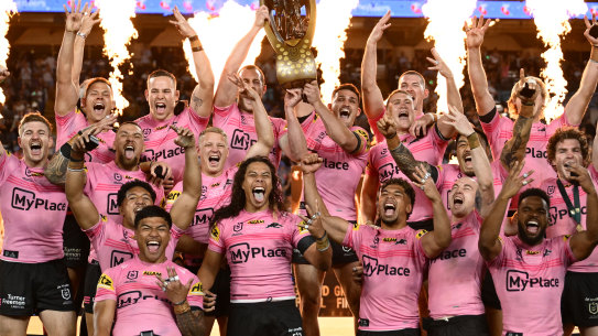 The Panthers have dominated the six-again era with four straight premierships.