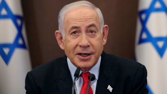 Israeli Prime Minister Benjamin Netanyahu.