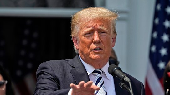 Donald Trump has replaced his  Twitter feed with a stream of press releases and campaign-style rallies. 