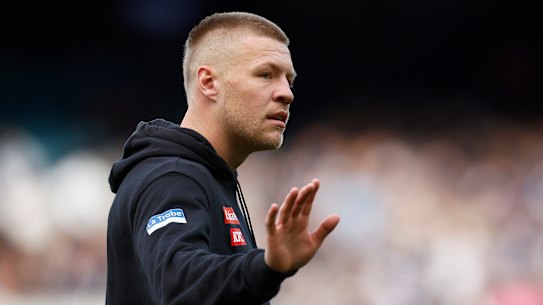 Collingwood star Jordan De Goey.