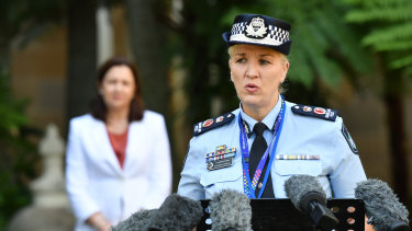 Queensland Police Commissioner Katarina Carroll.