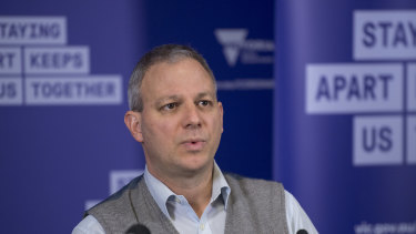 Professor Brett Sutton, Victoria's Chief Health Officer.