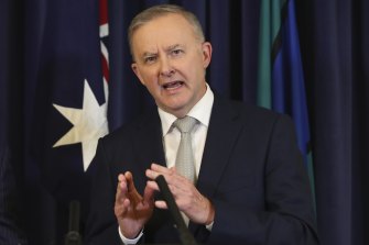 Opposition Leader Anthony Albanese.