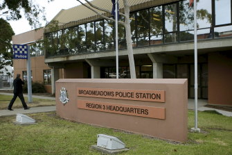 Bob Marmion started his police career in the Broadmeadows station.