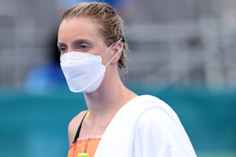 Kareena Lee before the race.