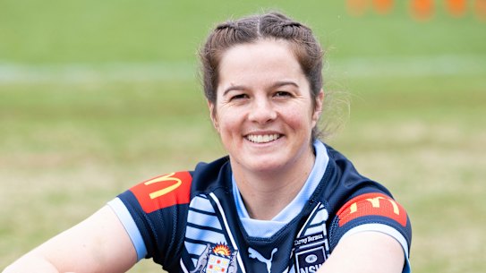 Rachael Person will make her Origin debut for NSW on Friday night.