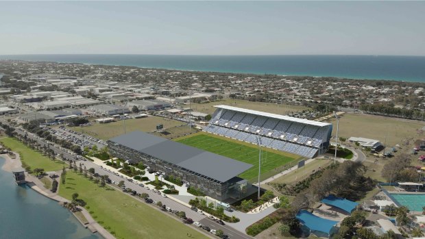 Initial upgrades to the existing grandstand, along with a new eastern stand, could boost capacity to 16,618 by 2023.