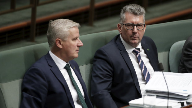 Keith Pitt backed the leadership of Deputy PM Michael McCormack.