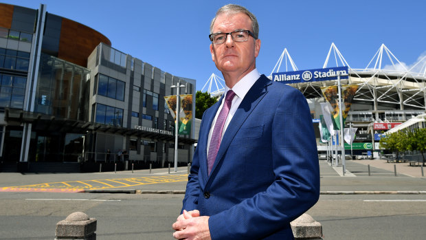 Platform: NSW Labor Leader Michael Daley says he would not rebuild Allianz Stadium if elected.

