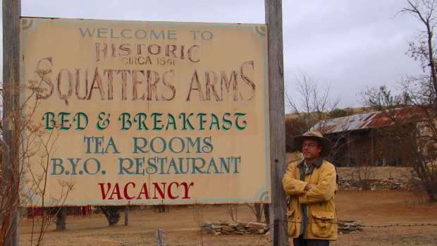 The historic Squatters Arms, near Cooma.