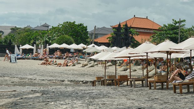 Batu Bolong Beach in Canggu is another popular spot with Russian visitors to Bali.