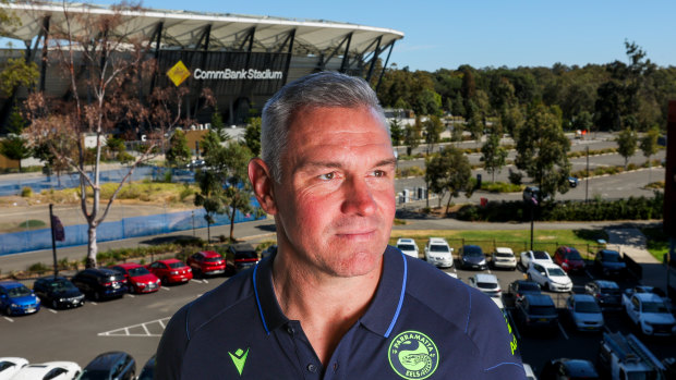 Eels coach Jason Ryles.