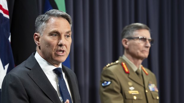 Defence Minister Richard Marles and Chief of the Defence Force General Angus Campbell said there was no longer any hope the missing service members would be found alive.