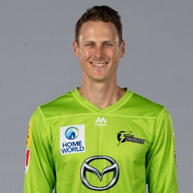 Thunder player Jonathan Cook was plucked from grade cricket and is on leave from his job at the NBN.