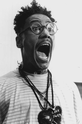 Esposito playing Buggin’ Out in Spike Lee’s Do the Right Thing.