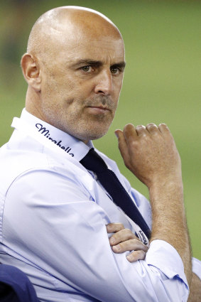 Melbourne Victory coach Kevin Muscat.
