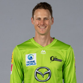 Thunder player Jonathan Cook was plucked from grade cricket and is on leave from his job at the NBN.