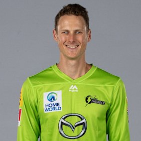 Thunder player Jonathan Cook was plucked from grade cricket and is on leave from his job at the NBN.