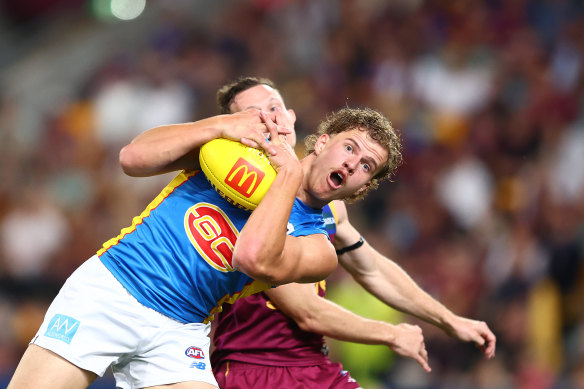 Jed Walter in action for Gold Coast.