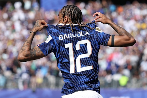 Barcola’s his name.