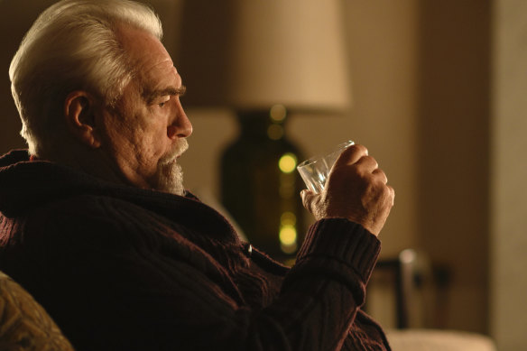 Brian Cox as Logan Roy in Succession.