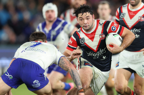 Roosters hooker Brandon Smith.