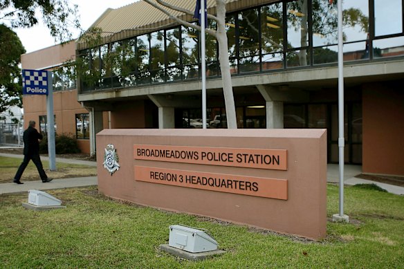 The Broadmeadows police station, as photographed in 2010.