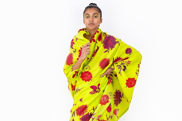 Raw Mango’s Folia Saree, from their 2021 Other collection.